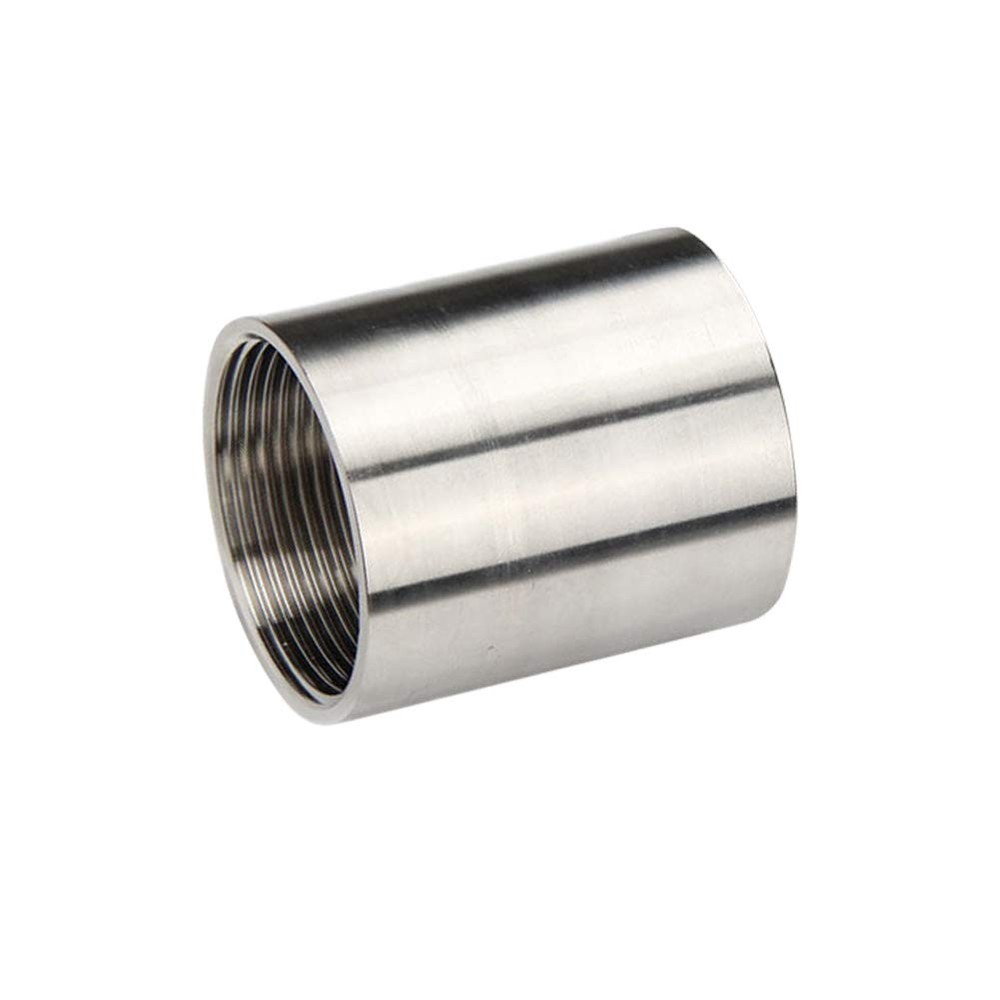 Feelers 304 Stainless Steel Cast Pipe 1″ Female x 1.4″ Length, Copper