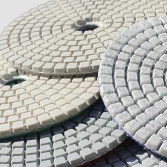 Professional Diamond Resin Polishing Pad Kit Stone Concrete Restoration
