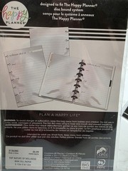 The Happy Planner MINI wellness Check In Inserts Brand New 40 Pages