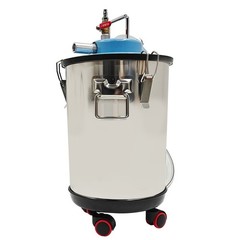 30L Pneumatic Industrial Wet Dry Vacuum Cleaner Iron Chip & Oil Suction Machine