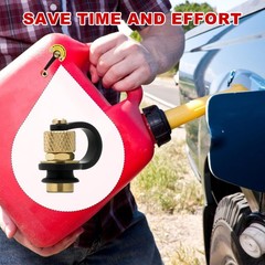 Magicfour Fuel Gas Can Vent Caps, 6 Pack Fuel Gas Tank Vent Caps Gas Can