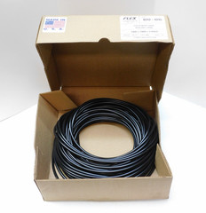 FLEX GP70B PVC TUBING 8242-4245 100 FT 1/8 ID X 1/4 OD X 1/16 WALL BLACK VINYL