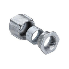 Topaz Lighting 853, 2″, Malleable Iron, 3-Piece, Rigid Conduit Coupling, 1pc