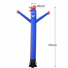 20/10FT Inflatable Advertising Air Wind Tube Puppet Wavy Man Dancer (NO Blower)