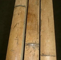Bamboo Slats/ Half Flat Poles /Plank Fencing -Eco-Garden and Building Material
