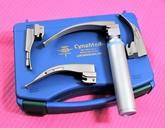 PREMIUM SET OF 5 LARYNGOSCOPE MACINTOSH MAC INTUBATION BLADES ANESTHESIA