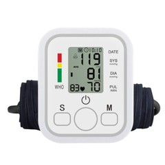Upper Arm Blood Pressure Monitor Digital Automatic BP Cuff Machine Pulse Meter
