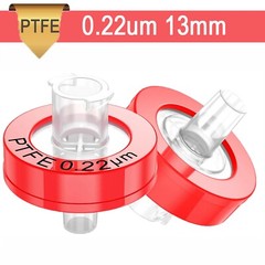 100x Hydrophilic Syringe Filters NY/PTFE/PES Membrane Pre-filter Filtration HPLC