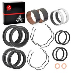 Fork Bushing Dust Oil Seals Kit for Yamaha V-Star 650 950 1100 1300 & MT07 FZ07