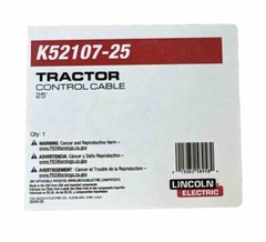 K52107-25 Lincoln Electric Tractor CONTROL CABLE 25FT 7.6 M