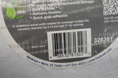 Hardcast TPO Line Set Wrap 326381 Rolled Mastic Sealant 9″ x 75ft Adhesive