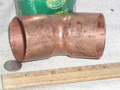NEW EPC 1-1/2 INCH x 1-1/2 IN INCH COPPER 45-DEGREE SWEAT ELBOW EL ELL USA