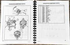 Mustang 940 Skidsteer Loader Service Parts Catalog Manual Set Repair Workshop