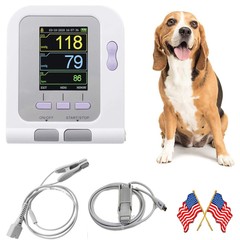 USA Vet Veterinary Digital Blood Pressure,Heart Beat Monitor NIBP,animal probe