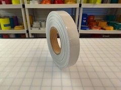 1″ White Reflective Tape 3M 680 Type 1 Engineer Grade Reflects White Scotchlite