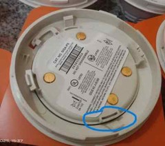 1x HFPO-11 Siemens Fire Alarms Detector with base HFPO11
