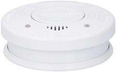 Grundig Smoke Alarm 10 Year Battery Life 85dB Inc + 3M Adhesive Pad Set