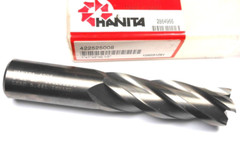 1″ Hanita 422525008 Carbide Square End Mill 4FL 1″ x 3″ x 5-1/2″ OAL