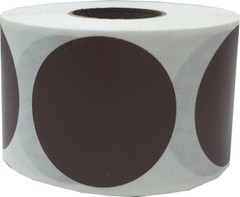 Circle Dot Stickers | 1.5″ inches Round – 500 Pack | Pick One Color