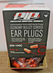 Protective Industrial Products PIP Corded Ear Plugs Disposable 94 Pair 265-100C