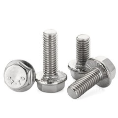 Corrosion Resistant Flanged Hex Bolts – 15 Pack, 5/16-18 x 1” Stainless Steel