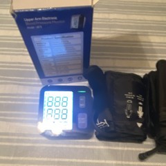 PULSEPRO U87E Arm-Type Digital Blood Pressure Monitor Wide-Range Cuff, Memory