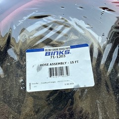 BINKS 15 FT 71-1203 5/16in Air Hose Assembly 250 psi genuine new sealed