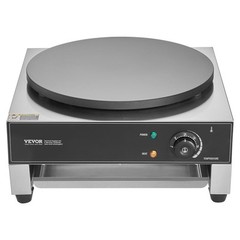 VEVOR 16-Inch Electric Crepe Maker Commercial Crepe Machine 1700W Non-stick