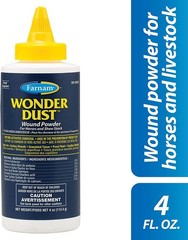 Farnam Wonder Dust 4 oz Would Powder for Horses and Show Stock