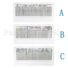 30Pcs/Set Dental The Original Bur Diamond Drill Bit Set Assorted 2.35mm