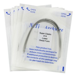 100Pcs Dental Orthodontic Niti Arch Wire Round Super Elastic 012-020 Upper Lower