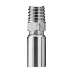 12 Pack 1/2″ NPTF Hydraulic Hose Crimp Fittings, 3/8″ I.D. Hose x 1/2″ NPTF Male