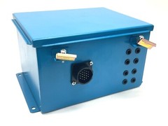 Hubbell Wiegmann B100806CH Enclosure 10x8x6″ w/ AMP 211771-1 and Terminal Blocks