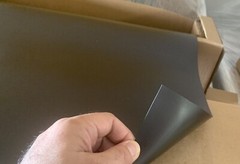 1 ROLL 12″ width x 4 FEET 30 Mil. Magnetic Sheet Cars Magnum USA Black