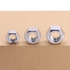 100 PCS #4-40 Hexagon Head Nuts 304 18/8 Stainless Steel Fasteners Drive