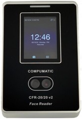 Compumatic CFR-20/20 v2 TOUCHLESS Biometric Face Recognition Time Clock w/ WiFi