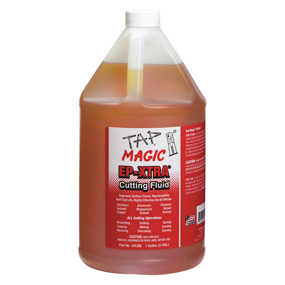 TAP MAGIC 10128E Cutting Oil,1 gal,Squeeze Bottle 6Y646