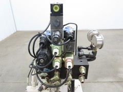 Okuma Hydraulic Power Unit 5 Gallon 8 GPM 1000 PSI Nachi UNI Pump 3Hp 220V 3PH