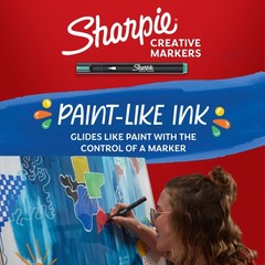 Sharpie Creative Markers Variety Pack 36ct Acrylic Paint Markers Assorted Tips