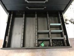 Huot 4 Drawer Storage Cabinet Nice!! 19” X 12.5” X 12”