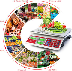 Digital Price Computing Scale 66Lb/30Kg Commercial Produce Scale