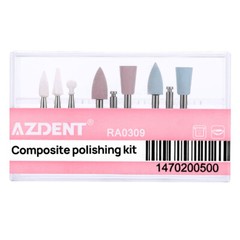 Dental Composite Polishing Burs Kit RA 0309/FG 0413 Brown Mini Points Abrasive