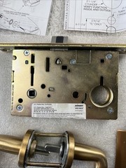 SARGENT ASSA ABLOY MORTISE BODY FOR PASSAGE/CLOSET ML2010 DS A 613 D134 Used