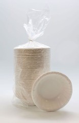 RJ Schinner Co Bowl Aspen 12 oz. Clay Coated Paper White Single Use (500/CS)