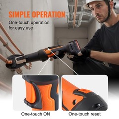 Uimoso VEVOR Pro Press Tool Pipe Crimping Kit Press Tool Battery Kit 1/2″ 3/4″