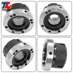 100 mm Diameter ER50 Collet Chuck 7 Hole Design for Lathe CNC Machining