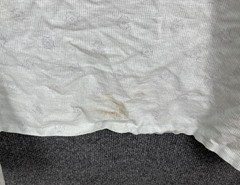 Lot of 3 Standard Textile Unisex Adult One Size Fits Most Hospital Gowns w/ Snap