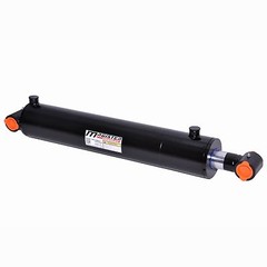Hydraulic Cylinder Welded Double Acting 4″ Bore 28″ Stroke Cross Tube 4×28 NEW
