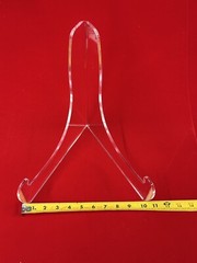 Large Acrylic Easel Stand for our Wood Display Cases