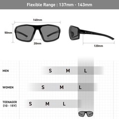 EYEGLAD REV Amour Z87+ Safety Glasses UV400 (Obsidian)